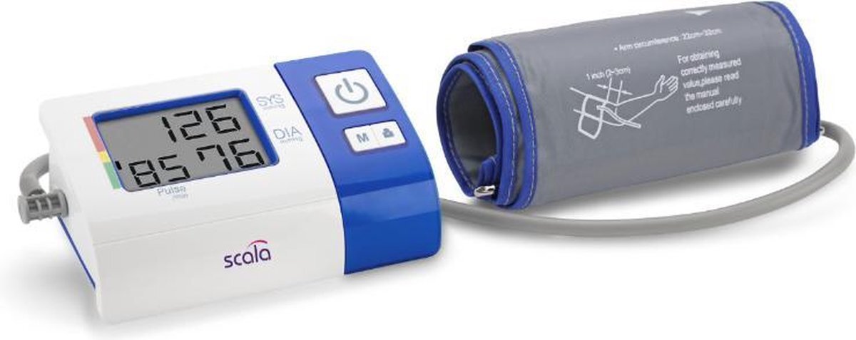 Scala SC 7620 Oberarm sphygmomanometer/blood pressure monitor meter 02494