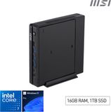 MSI Pro DP10 A14MG-001EU PC's/werkstation Intel® Core™ i7 i7-14700 16 GB DDR5-SDRAM 1 TB SSD Windows 11 Pro Mini PC Zwart