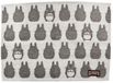 Marushin Ghibli - My Neighbor Totoro - Grand tapis de déjeuner silhouette Totoro