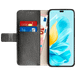 Just in Case PU Leather Book Case Black Honor 200 Lite