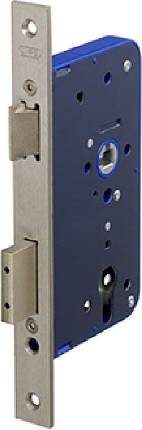 Lips Insteekslot - RVS geborsteld - Profielcilinder - Doornmaat 60 mm - Veiligheidsslot