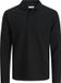 Jack & Jones Effen Polo shirt met lange mouwen voor heren