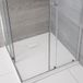 Hudson Reed Rockwell Receveur de douche italienne - Carré - Blanc - 80 x 80 cm - Design plat encastré