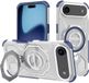 Techsuit Carbon Shield PRO iPhone 17 Air Bleu Transparent