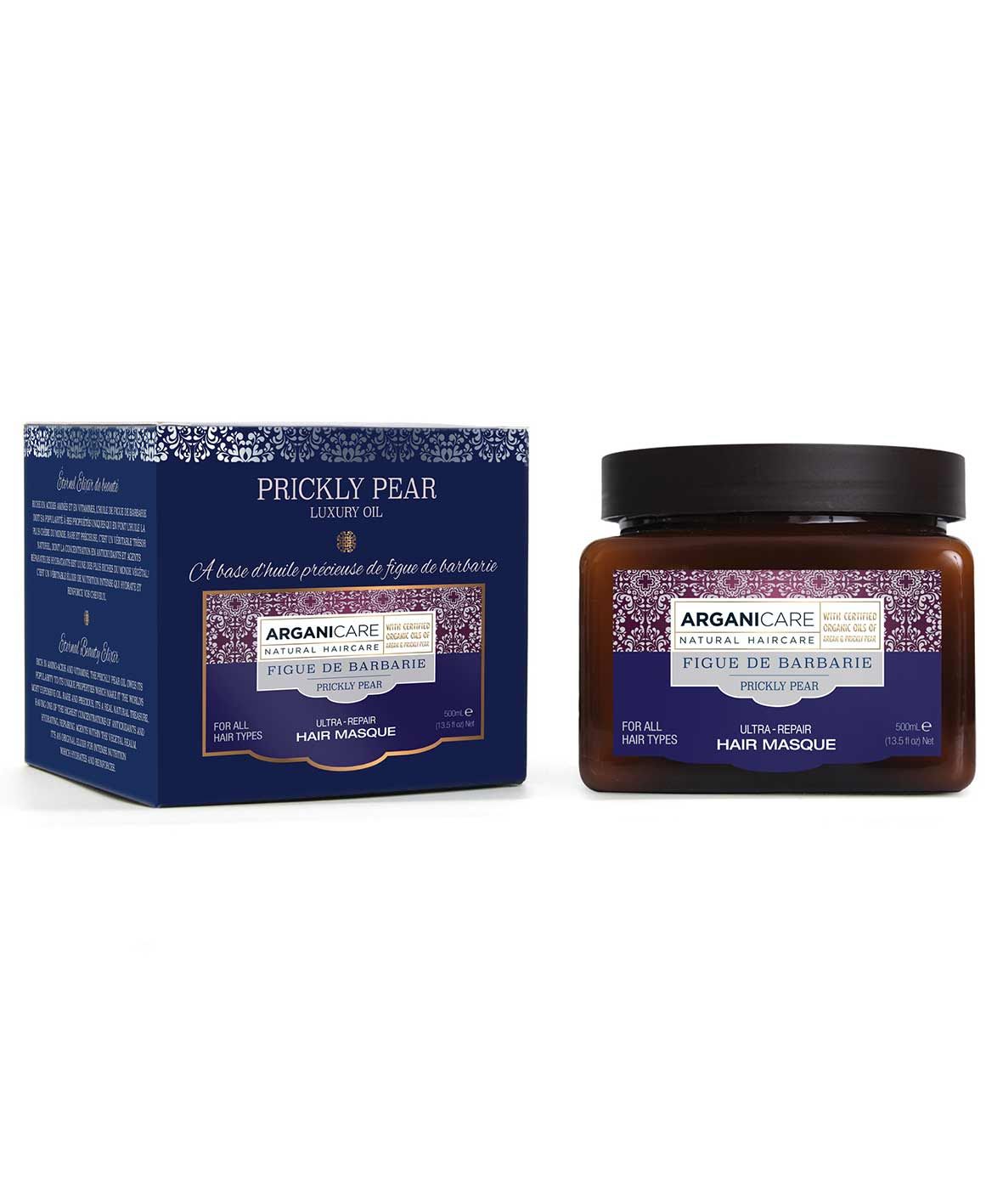 Arganicare Prickly Pear Hair Mask - 500 ml - Unisex