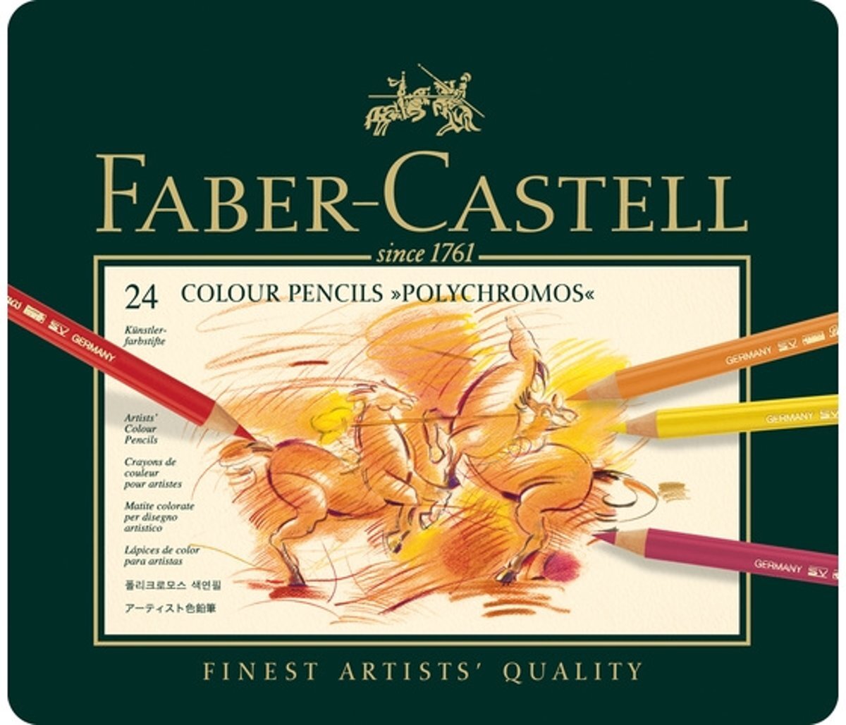 Faber-Castell Faber Castell - Kleurpotlood - Polychromos - 24 stuks