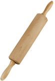 Städter Teigrolle ø 5,5 cm / L 25 cm mit Kugellager und Ei