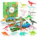 OKYUK Adventskalender 2025, Dinosaurus Adventskalender 2025 Kind met 16 unieke dinosaurussen, Verrassend Dinosaurus Speelgoed voor Kinderen vanaf 3 Jaar
