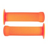 cyclingcolors Fietsgreep, 130 mm, rubber, kwaliteit, textuur, BMX, Freestyle Dirt diameter 22 mm, oranje