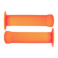 cyclingcolors Fietsgreep, 130 mm, rubber, kwaliteit, textuur, BMX, Freestyle Dirt diameter 22 mm, oranje