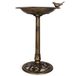 Backyard Expressions Vogelbad, hars, tuin, weerbestendig, polyresin, 76 cm, brons