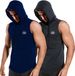MEETYOO Compressieshirt voor heren, functioneel shirt korte/lange mouwen, fitnessshirt voor mannen, sportshirt, ademend, loopshirt voor hardlopen, joggen, sport, gymzaal