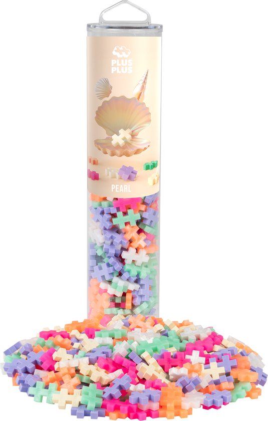Plus-Plus Tube pearl 240 delige bouwset - 4316