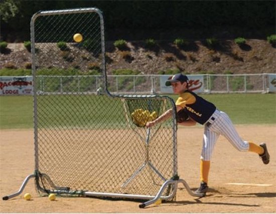 Jugs Honkbal Beschermhek: Pitcher L-Vorm