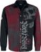 Rock Rebel by EMP Zwart/rood shirt met print - Heren - L