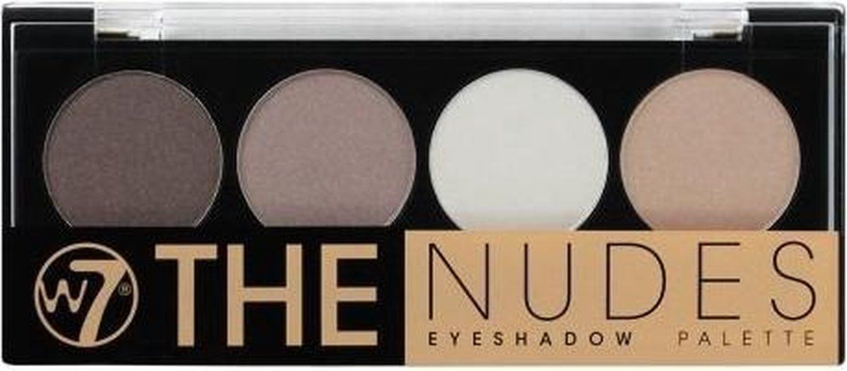 W7 Naked Nudes - Oogschaduw Palet - Beige - 6 ml