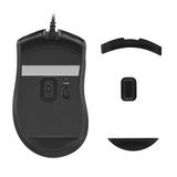 kwmobile muis voeten sticker geschikt voor Razer Mamba Elite Wired - Computermuis glijder - Stickers in zwart