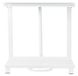 Acier Poubelle Blanche Pédale 880 x 430 x 330 mm