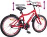 vidaXL Vélo enfant 18 pouces rouge