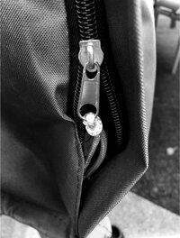 Madison Luxe Parasolhoes - 215 x 30 cm - Grijs