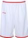 Spalding Move Short de basket-ball Homme - Blanc / Rouge | Taille : 4XL