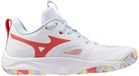MIZUNO Wave Momentum Elite WOS Indoor Schoenen Dames Wit