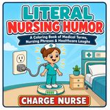 Literal Nursing Humor Coloring Book