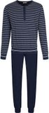 Pastunette Blue Draft Pyjama Katoen Blauw/Wit Gestreept Maat L