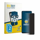 BROTECT - privacy screenprotector voor Huawei Nova Y74 - Folie Beschermfolie Blauwlichtfilter 2 Stuks