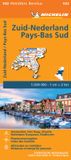 Michelin 532 Zuid-Nederland - Pays-Bas Sud Carte routière Échelle 1:200.000