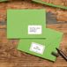 Avery 52622 Kerststickers met gouden opdruk