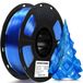 PETG Filament transparant bleu pour imprimantes 3D