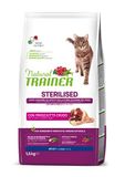 Trainer Gesteriliseerd kattenvoer met ham, 1,5 kg