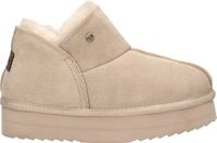 Warmbat Willow Plateau dames gevoerde boot - Beige - Maat 41