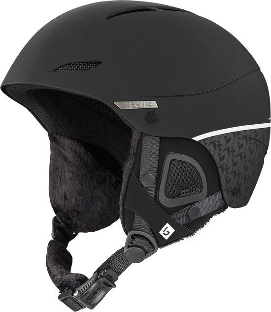 Bolle Atmos Pure Skihelm Vrouwen - Mat Zwart - Maat M