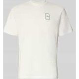Lacoste T-shirt coupe droite en coton pur modèle 'CN Tenniscourt Backprint'