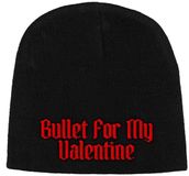 Bullet For My Valentine Beanie - Logo - zwart
