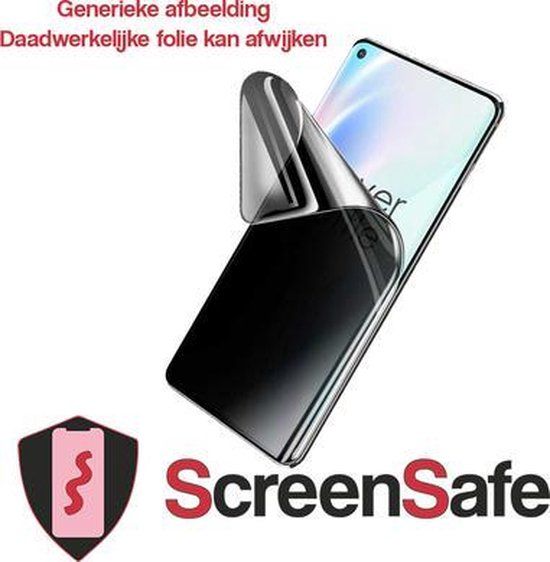 ScreenSafe High Definition Hydrogel screenprotector OnePlus 5 - Slagvast / Privacy