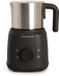 CREATE - Melkopschuimer en verwarmer met afneembare kan - Zwart - MILK FROTHER RETRO