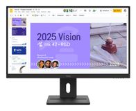 Lenovo ThinkVision E27Q-40 - 27 inch - Quad HD IPS LED Monitor