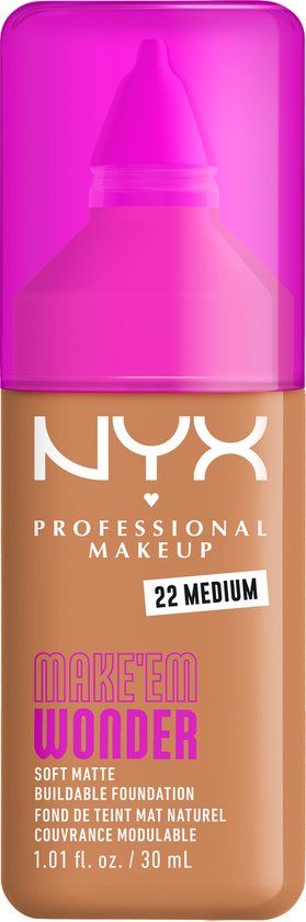 NYX Professional Make Up Make 'EM Wonder Foundation - Medium