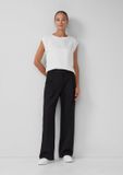 s.Oliver BLACK LABEL Dames broek ZWART Maat 38