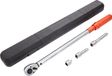 VEVOR Momentsleutel 1/2", 34-340nm Momentsleutel Fiets & Motor Set, ± 3% Foutnauwkeurigheid 2 Verlengstangen 127 & 76.2mm, 1/2-1/4" Adapter, 72 Tanden Verstelbare Ratelkop