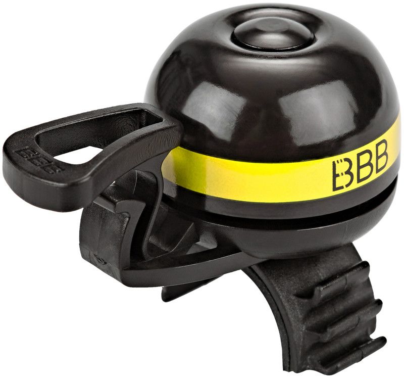 BBB EasyFit Deluxe BBB-14 fietsbel geel/zwart