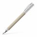 Faber-Castell Ambition OpArt Vulpen - Wit Zand - F - 1 stuk