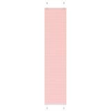 VidaXL Plissé rolgordijn 45x200 cm polyester roze