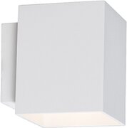 QAZQA Sola 2 Wandlamp 1 lichts D 100 mm wit