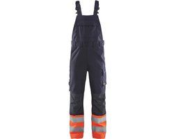 Blåkläder Bretelbroek Multinorm Inherent Klasse 1 28881513 - Marineblauw/Oranje - Maat 50