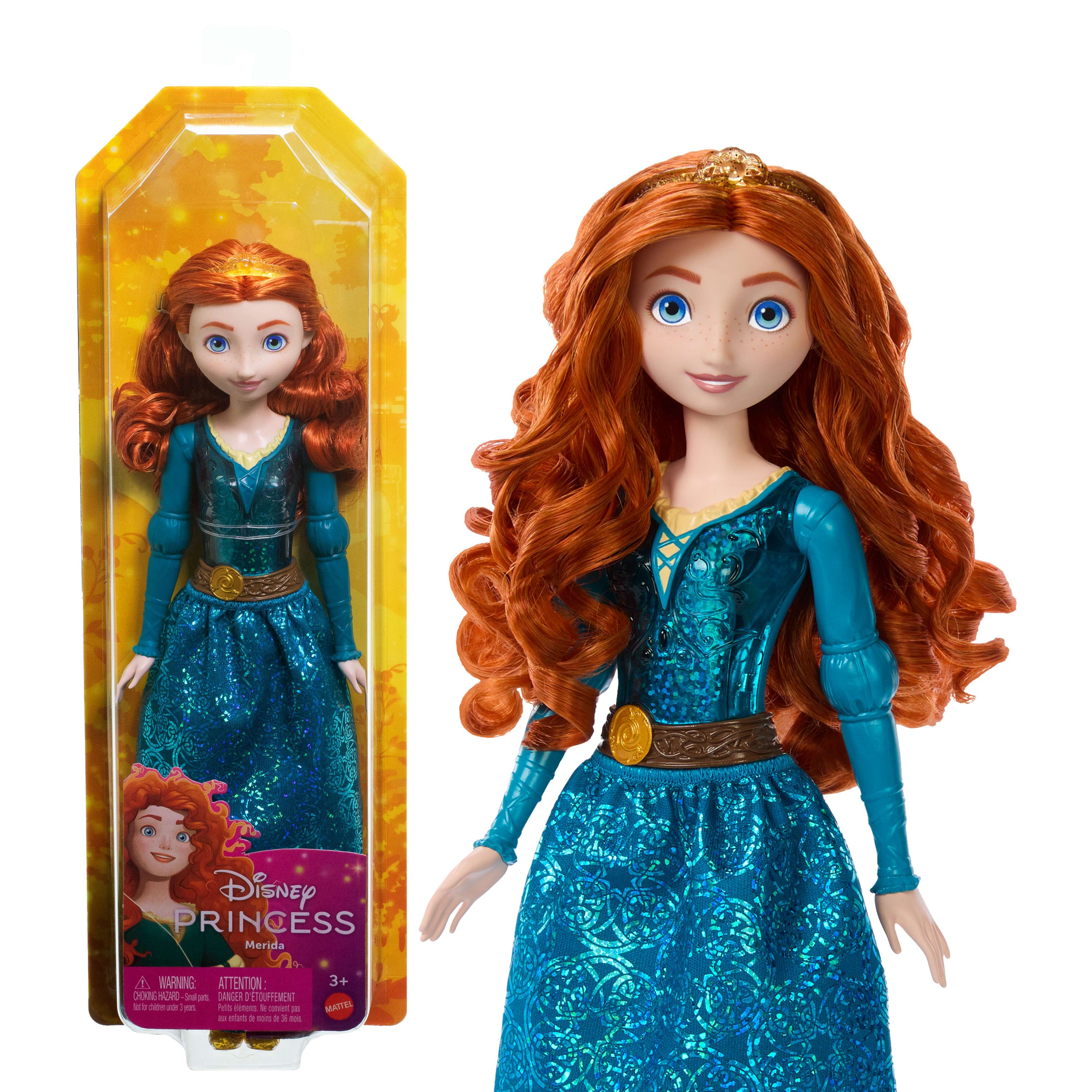 Mattel Disney Princess Merida Modepop met Accessoires