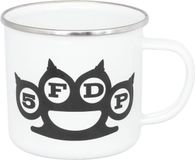 KKL Five Finger Death Punch - White Logo Mok/beker - Multicolours